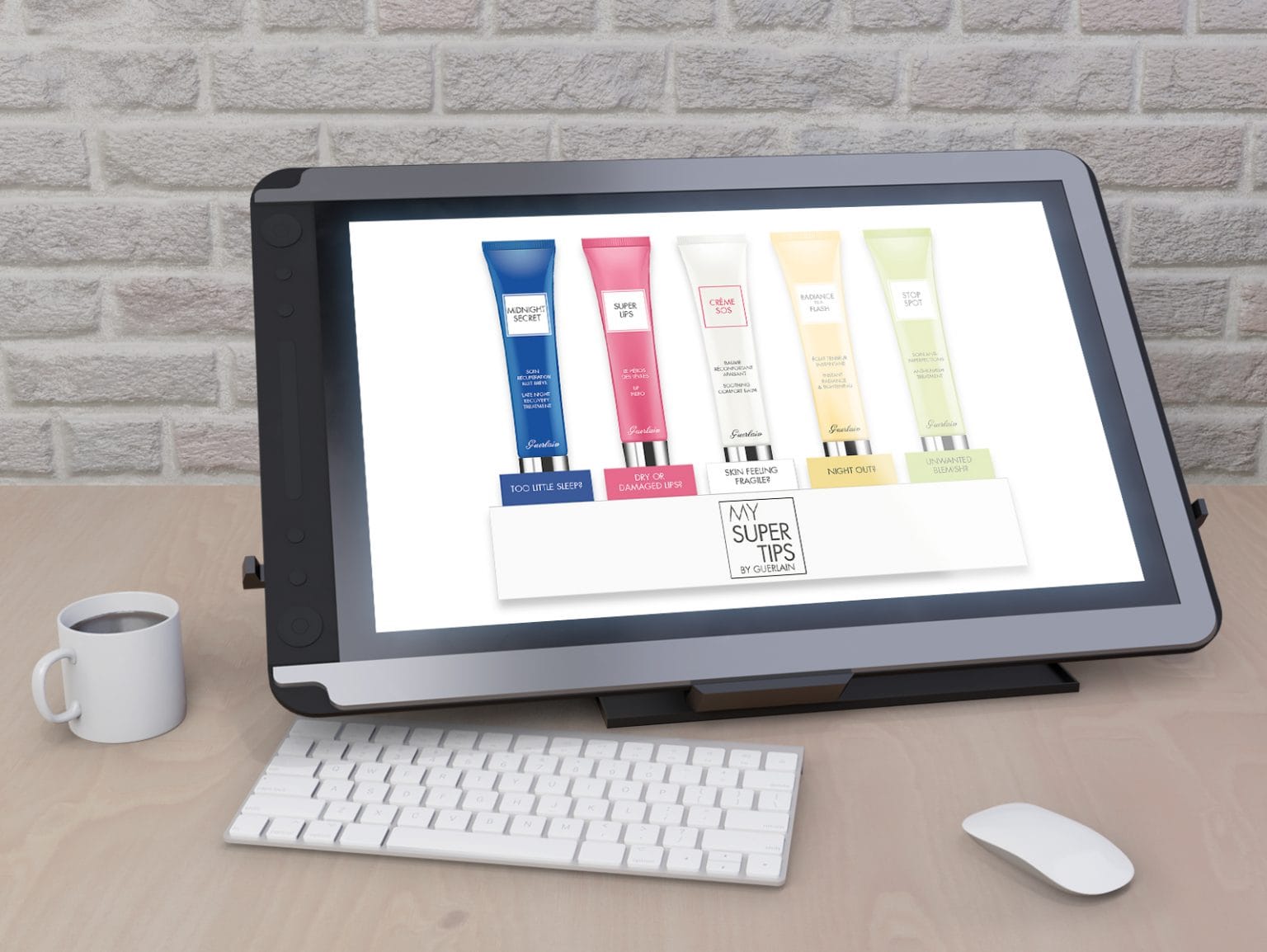 Dessins Illustrator « Guerlain »