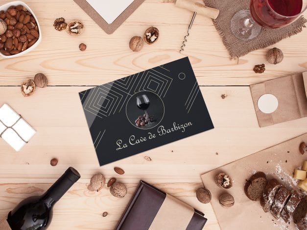 Carte de visite « La Cave de Barbizon »